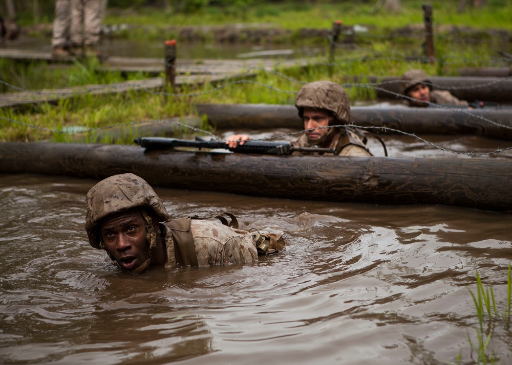 OCS Instructors at Combat Course