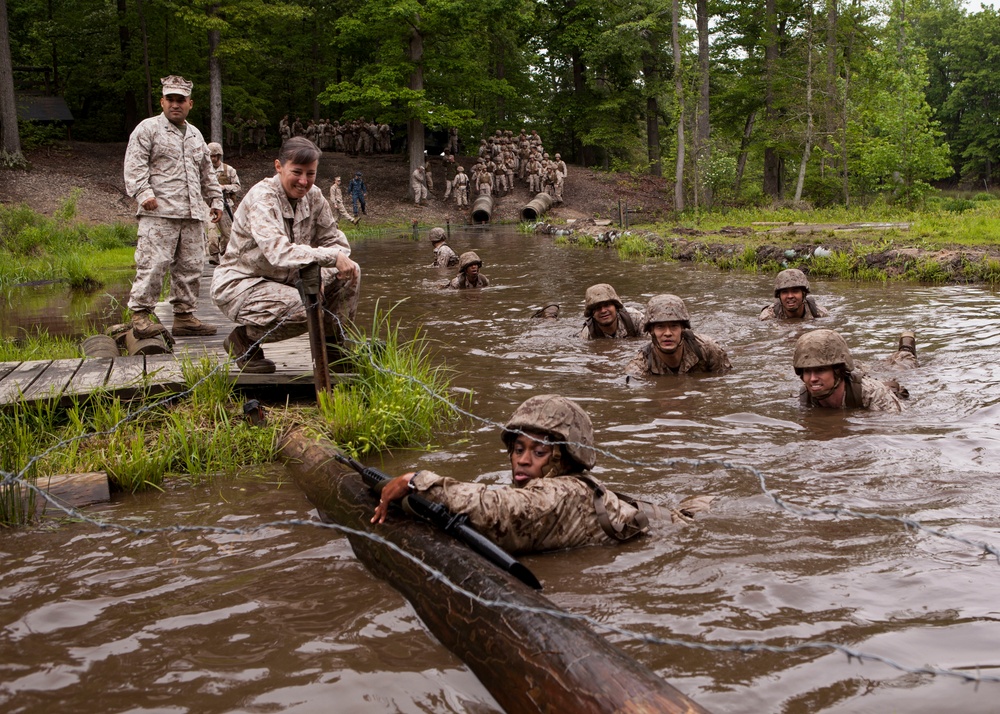 OCS Instructors at Combat Course