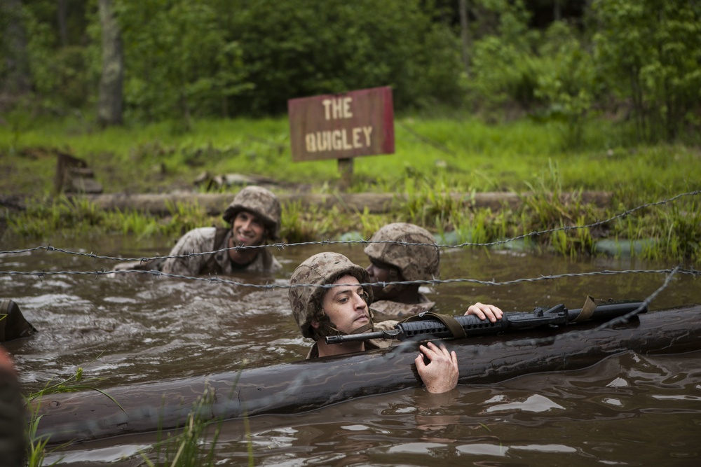 OCS Instructors at Combat Course