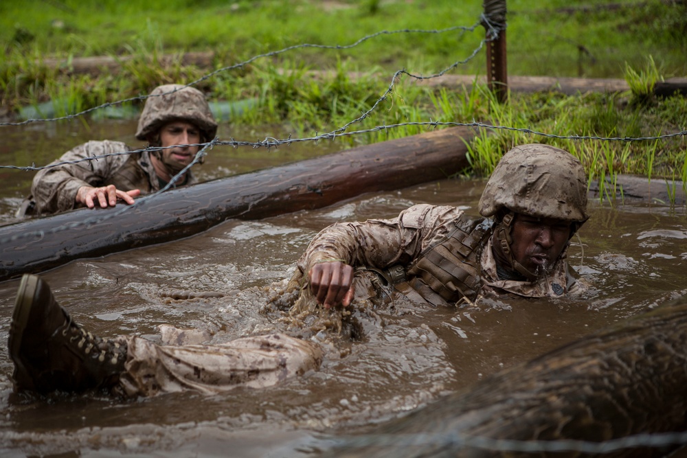 OCS Instructors at Combat Course