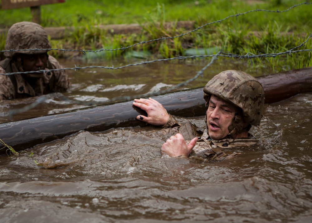 OCS Instructors at Combat Course