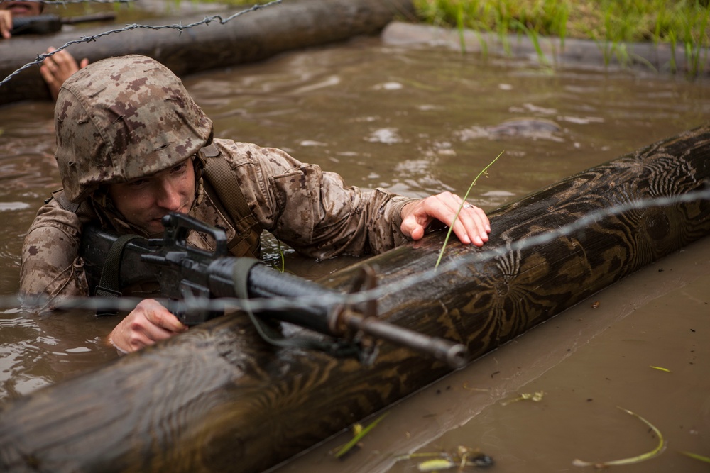 OCS Instructors at Combat Course