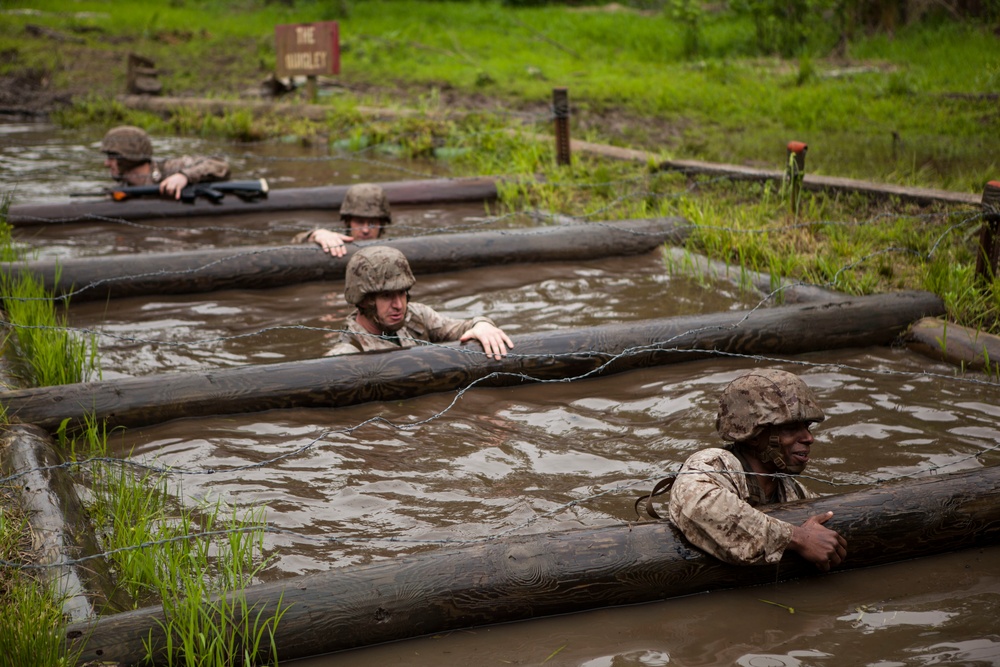 OCS Instructors at Combat Course