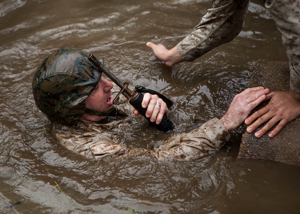 OCS Instructors at Combat Course