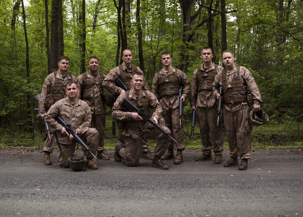 OCS Instructors at Combat Course