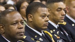 Image 19: Class dismissed: Roughly 80 students graduate high school, join U.S. Army