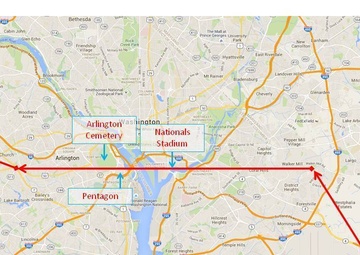 US Coast Guard DC flyover