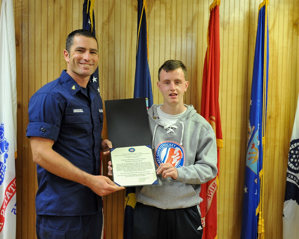 Underway with Matty; Coast Guard Station Gloucester honors  one-of-a-kind Shipmate