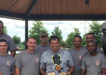 9th BEB Soldier raises awareness, breaks record