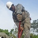 Soldiers pave the way to finishing construction of new school building