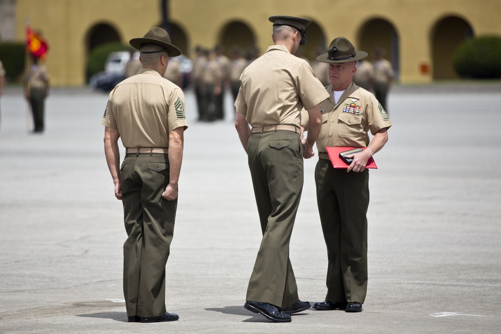 3d Recruit Training Battalion Relief and Appointment