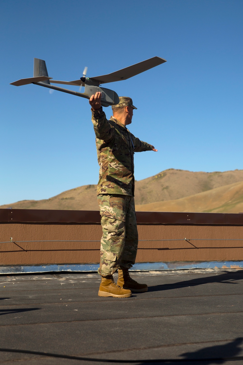 U.S. Soldiers explain, demonstrate unmanned aerial vehicle concepts to Mongolian Armed Forces
