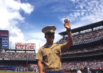 Marine announced as Veteran of the Game at Citi Field