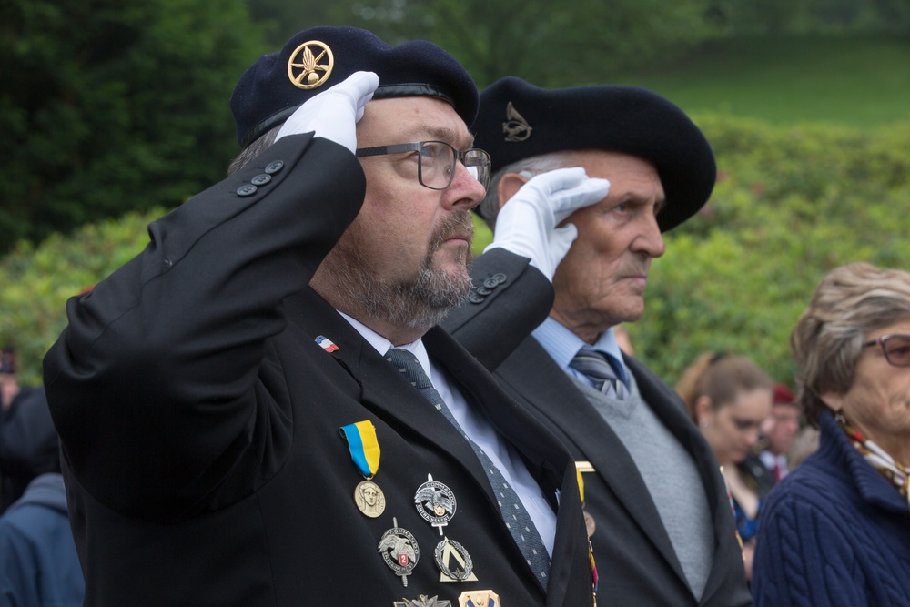 Memorial Day Ceremony in Belleau, France