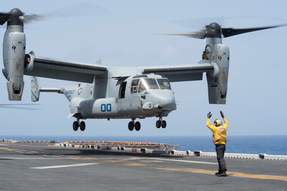 Help from above | US Marines, Sailors stay mission ready at sea