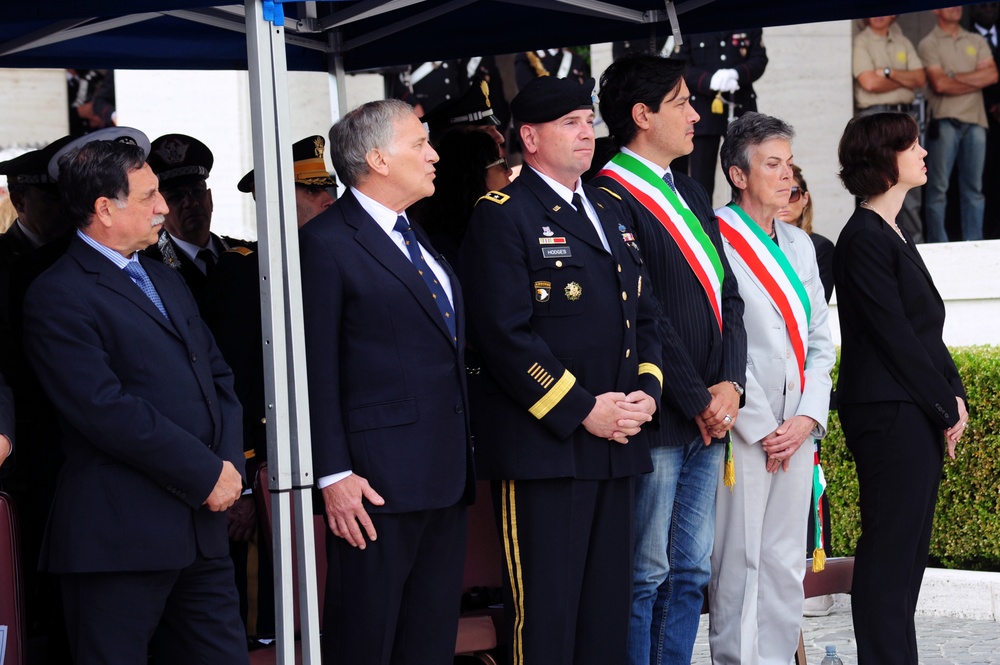 Memorial Day Ceremony at Florence American Cemetery and Memorial 2016