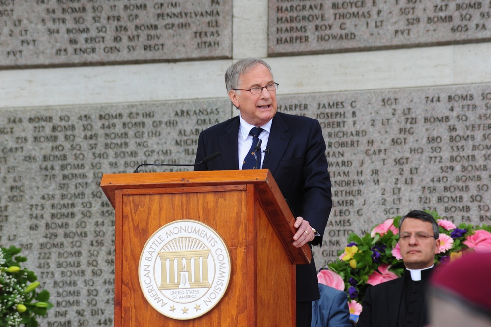 Memorial Day Ceremony at Florence American Cemetery and Memorial 2016