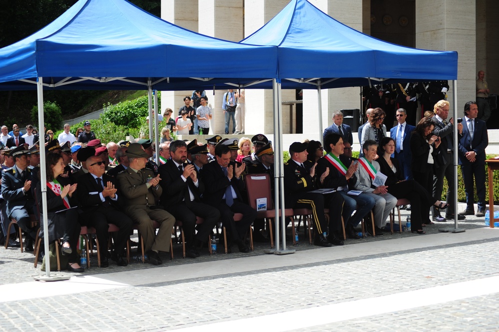 Memorial Day Ceremony at Florence American Cemetery and Memorial 2016