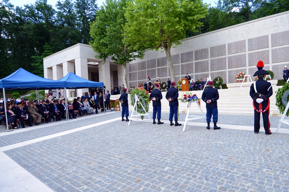 Memorial Day Ceremony at Florence American Cemetery and Memorial 2016