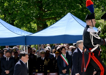 Memorial Day Ceremony at Florence American Cemetery and Memorial 2016