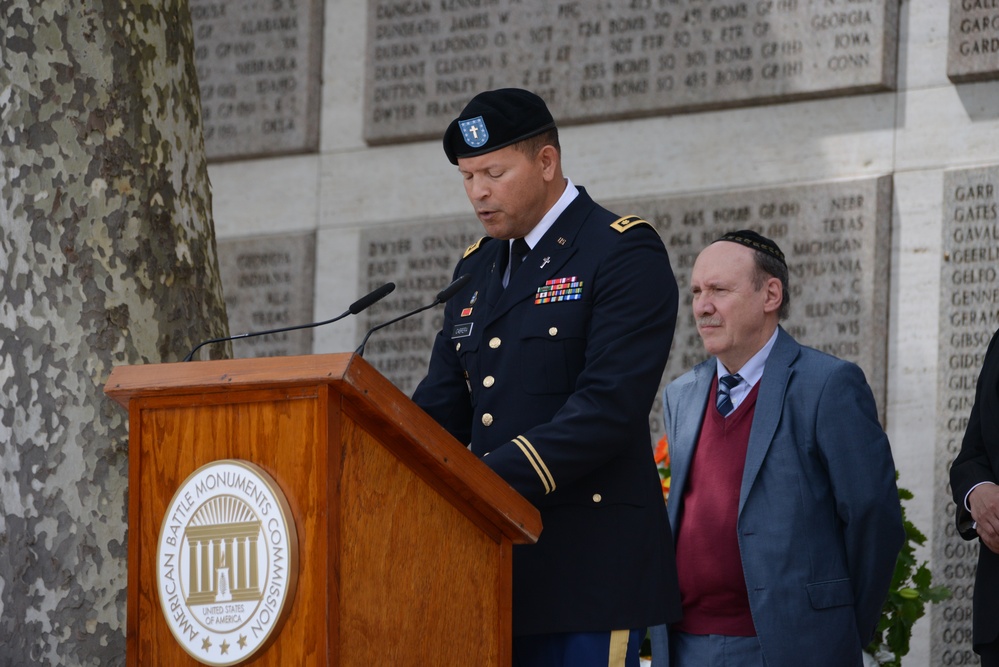 Memorial Day Ceremony at Florence American Cemetery and Memorial 2016