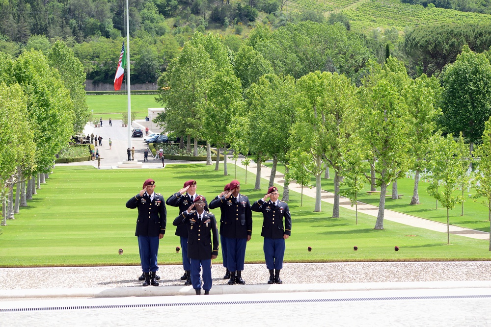 Memorial Day Ceremony at Florence American Cemetery and Memorial 2016