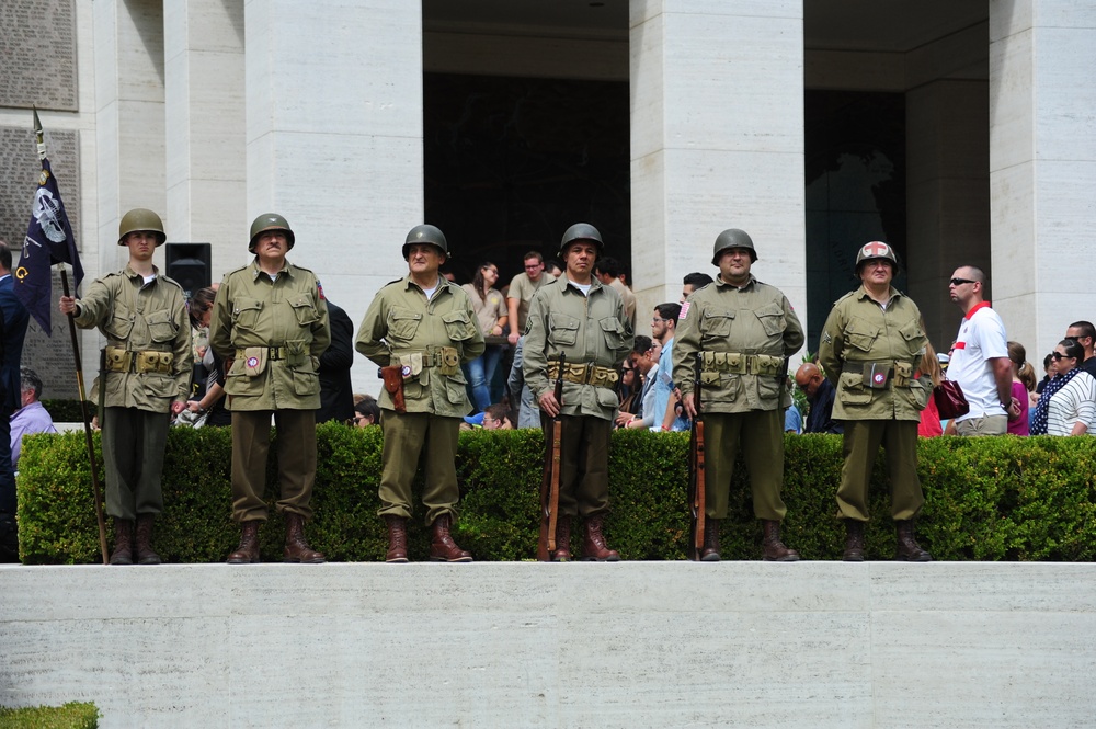 Memorial Day Ceremony at Florence American Cemetery and Memorial 2016