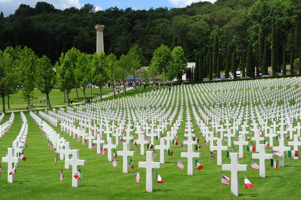 Memorial Day Ceremony at Florence American Cemetery and Memorial 2016