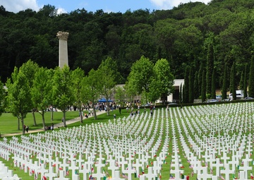 Memorial Day Ceremony at Florence American Cemetery and Memorial 2016