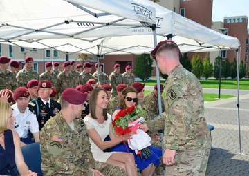 Change of Command Ceremony Company B, 2nd Battalion, 503rd Infantry Regiment, 173rd Airborne Brigade