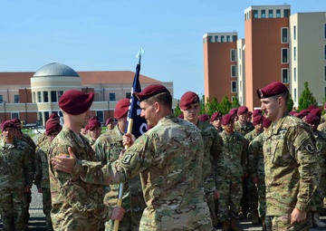 Change of Command Ceremony Company B, 2nd Battalion, 503rd Infantry Regiment, 173rd Airborne Brigade