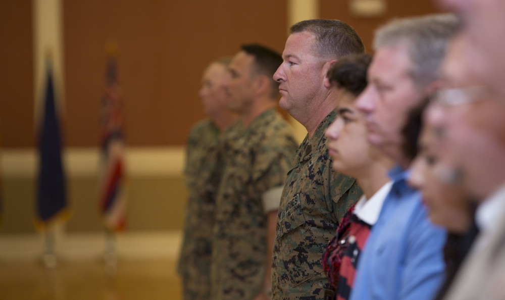 Master Sergeant Timothy McMann Retirement Ceremony