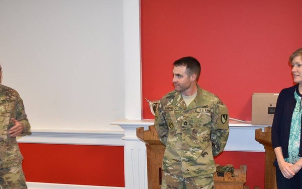 HHC/4th EN BN Frocking