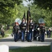 The graveside service for U.S. Army Capt. Stephanie Rader in Arlington National Cemetery