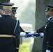 The graveside service for U.S. Army Capt. Stephanie Rader in Arlington National Cemetery