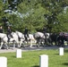 The graveside service for U.S. Army Capt. Stephanie Rader in Arlington National Cemetery