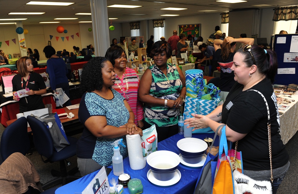 Keesler spouses get pampered