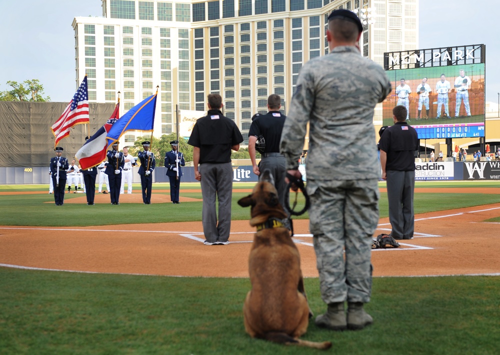 Keesler participates in &quot;Bark in the Park&quot;