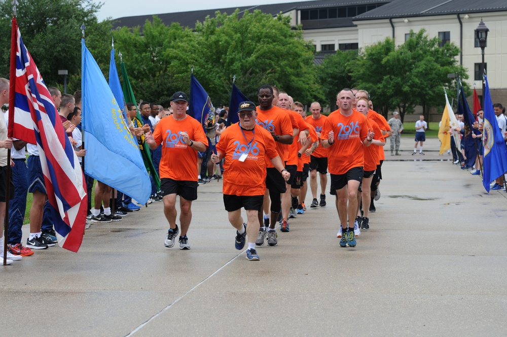 Mississippi Special Olympics Law Enforcement Torch Run enters 30th year at Keesler