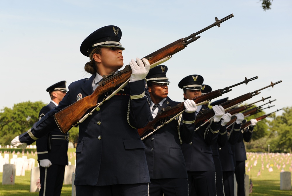 Keesler leadership attend Memorial Day Ceremony
