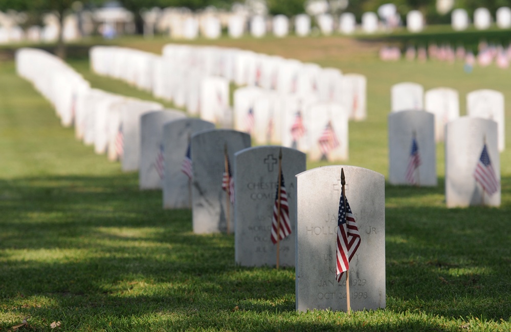 Keesler leadership attend Memorial Day Ceremony