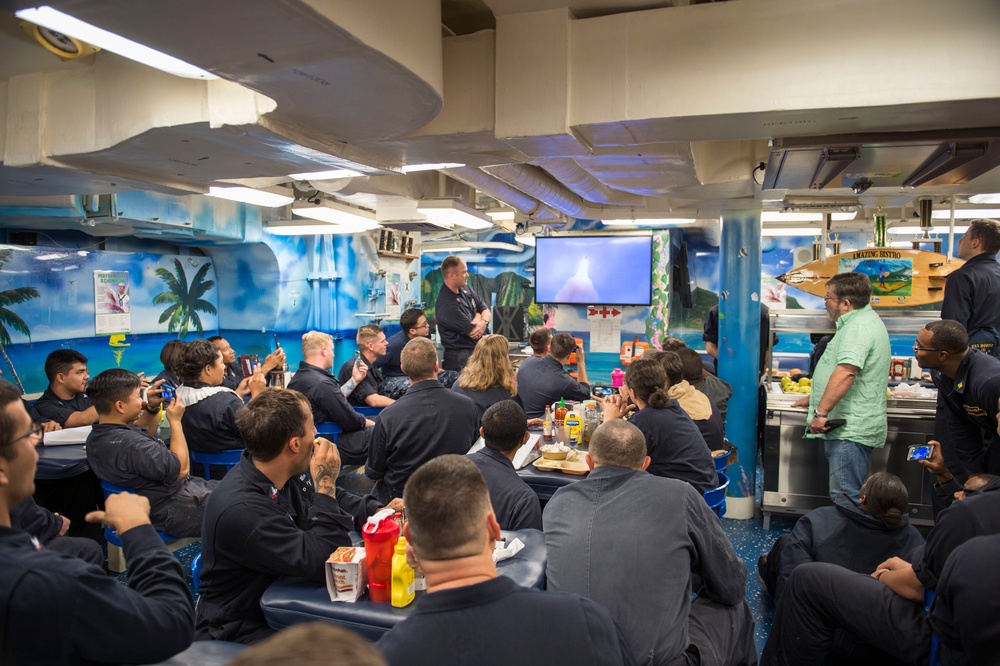 USS Hopper Prepares For Deployment