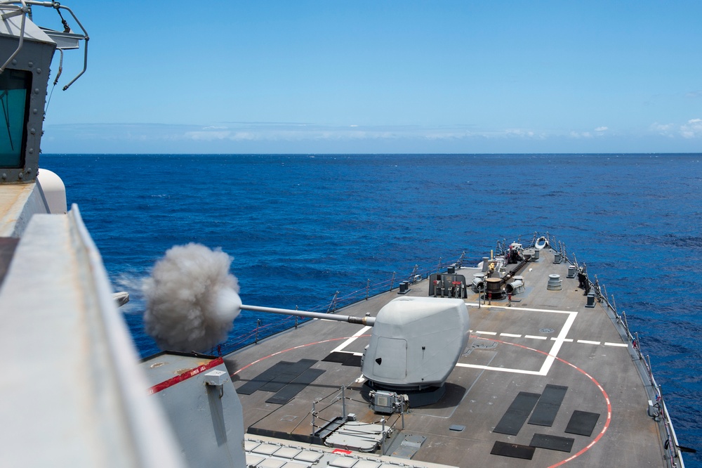 USS Hopper Prepares For Deployment