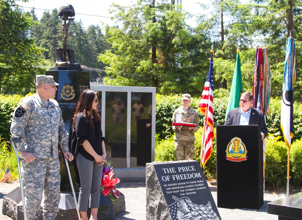 Iraq War Veteran awarded Bronze Star Medal by State Congressman