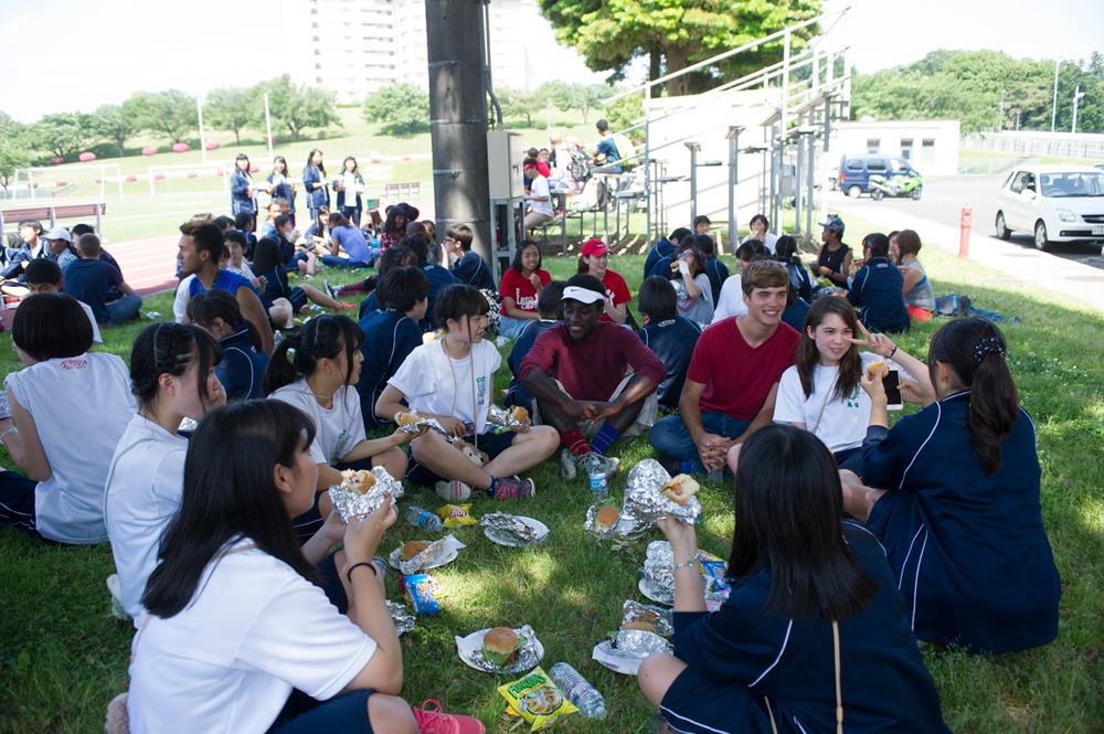 American and Japanese schools, students forge new partnership