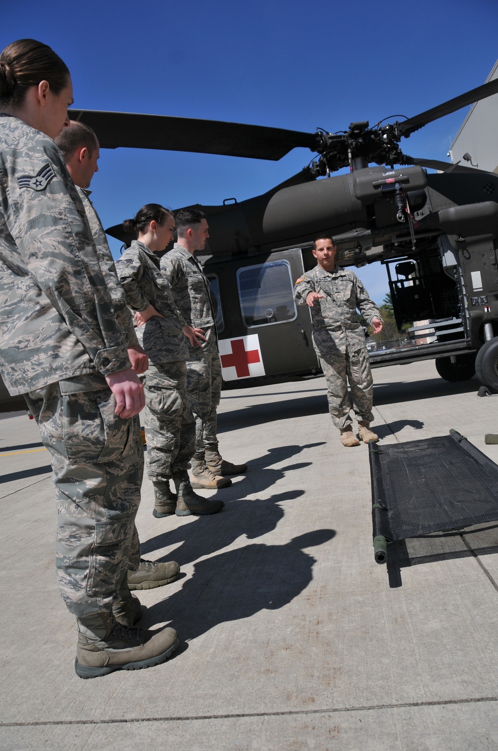 104th Fighter Wing Airmen Experience Medevac Training with 3-126th Aviation Flight Medics