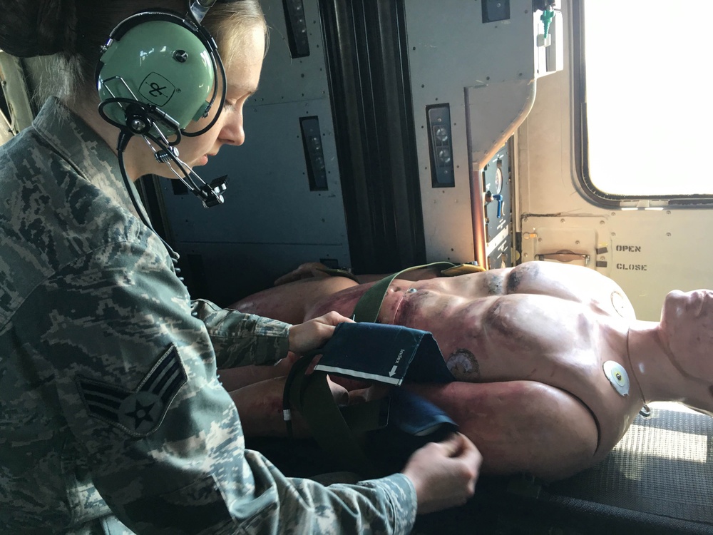 104th Fighter Wing Airmen Experience Medevac Training with 3-126th Aviation Flight Medics