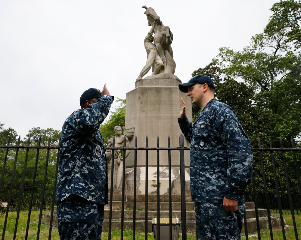 MM1 Sheib's Reenlistment