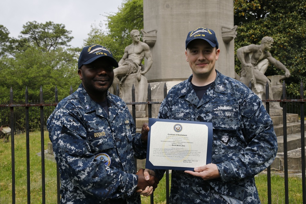 MM1 Sheib's Reenlistment