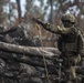 Members of the Australian Army perform synchronized combat arms training